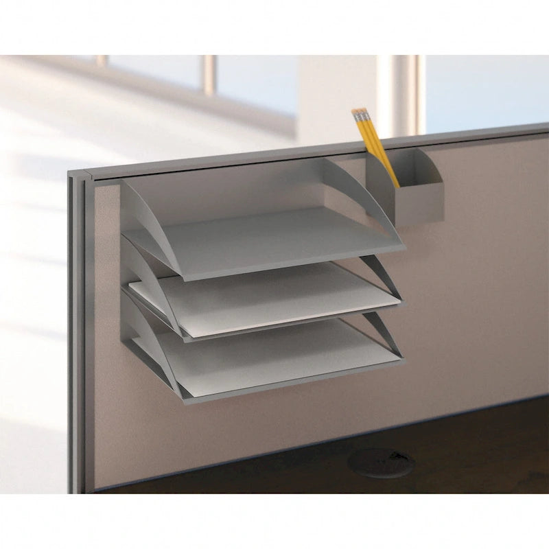 Storage Cabinet with 3-Drawer Mobile File Cabinet and Desk Organizers