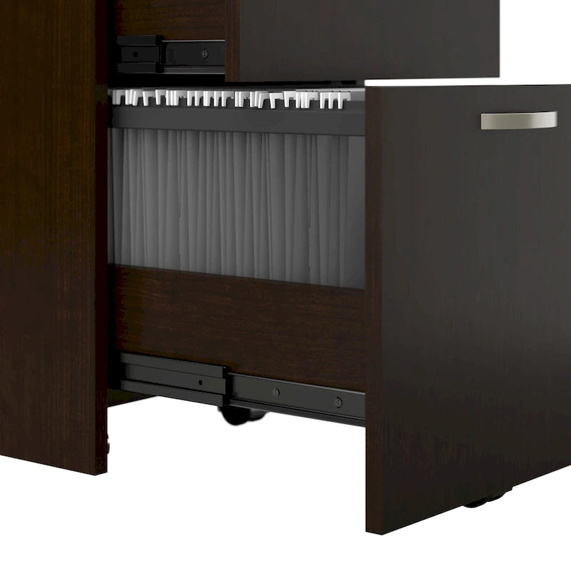 Storage Cabinet with 3-Drawer Mobile File Cabinet and Desk Organizers