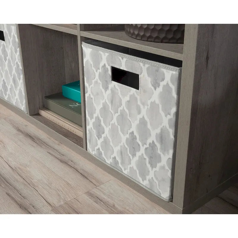 9-Cube Storage Bookcase Open Cubby Shelf Organizer Rural Pine Mystic Oak