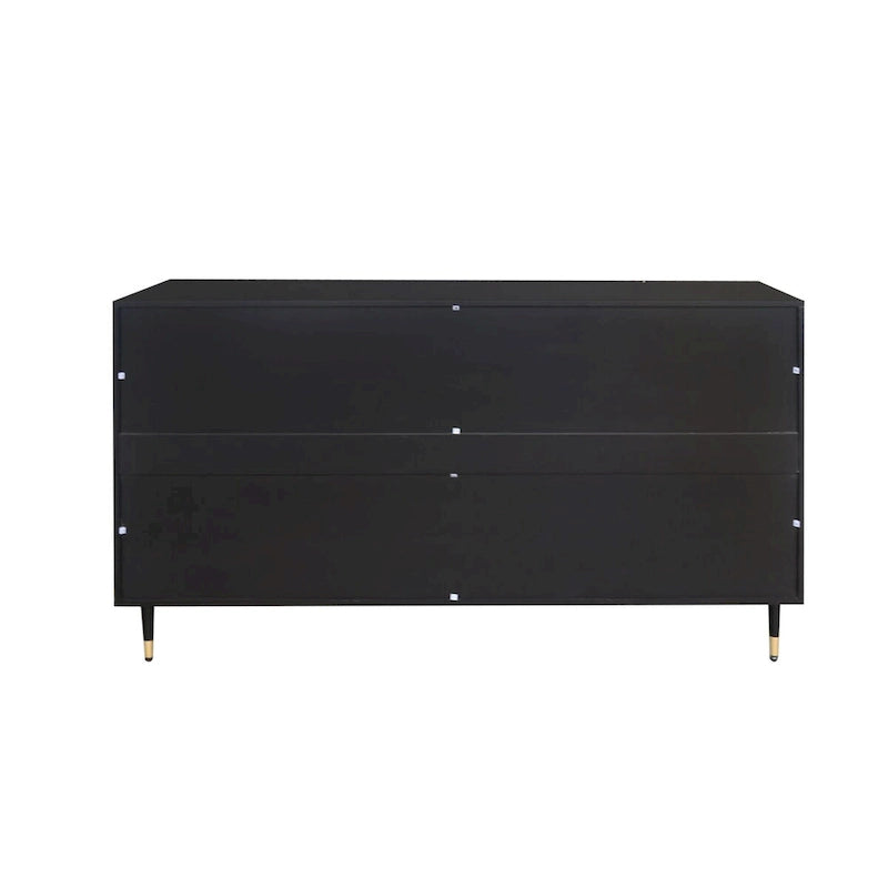 Fluted Glass Door Storage Cabinet with Arched Design and Metal Legs, Mint Green or Black